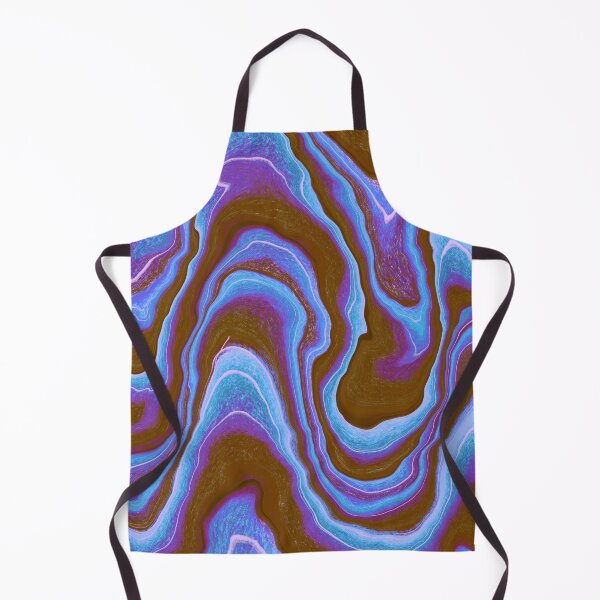 Item preview, Blue wavy groovy designed and sold by Quoppidou.