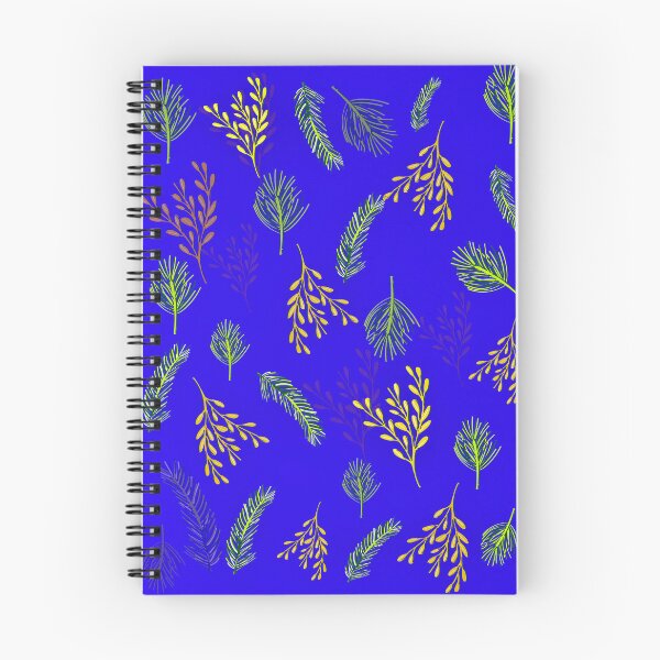 Item preview, Blue Festive Leaf Design for Christmas and Seasonal Holidays designed and sold by Ric1926.