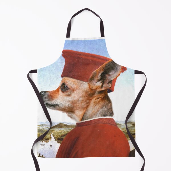 Item preview, Portrait of a Chihuahua as Federico da Montefeltro - Pet Gift designed and sold by Furry And Purry.