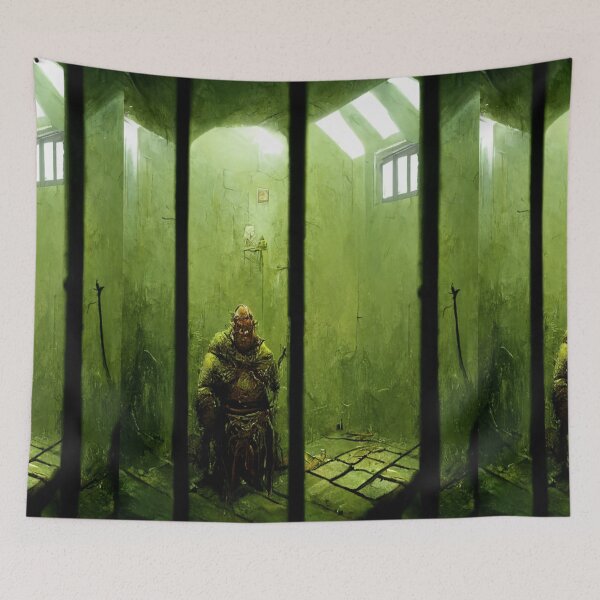 Item preview, Planet Warz - Hellcabone Prison Horde Block - Cell Block R "Planet Hellcabone" designed and sold by Brazz Official.