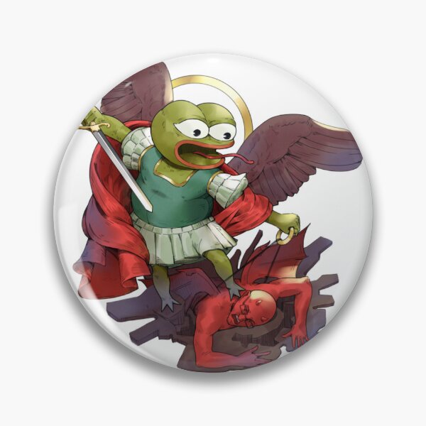 Item preview, St. Michael Pepe designed and sold by ApostolicMemes.