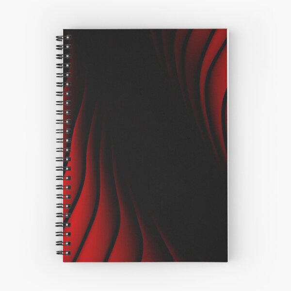 Item preview, Red and Black Gradient Wavy Background designed and sold by Evolvity.