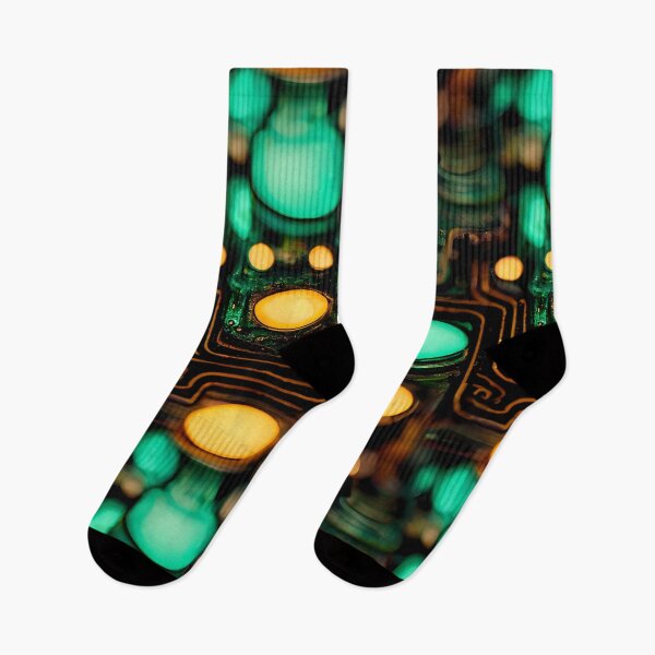 Item preview, circuits and diodes pattern designed and sold by Stepan Melnikov | Midpatterns.