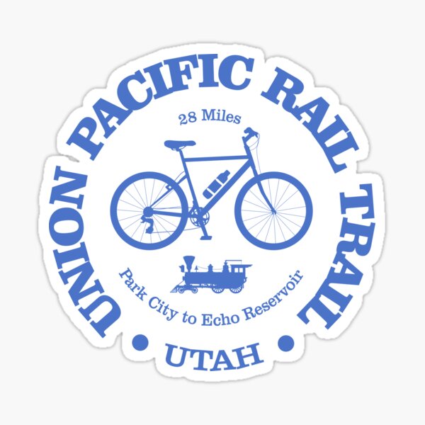 Item preview, Union Pacific Rail Trail (cycling) designed and sold by curranmorgan.