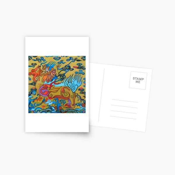 Qilin Postcard