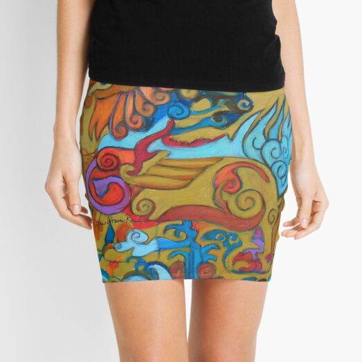 Qilin Mini Skirt