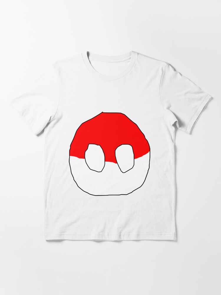 Alternate view of Polandball - Can into space - Countryball Essential T-Shirt