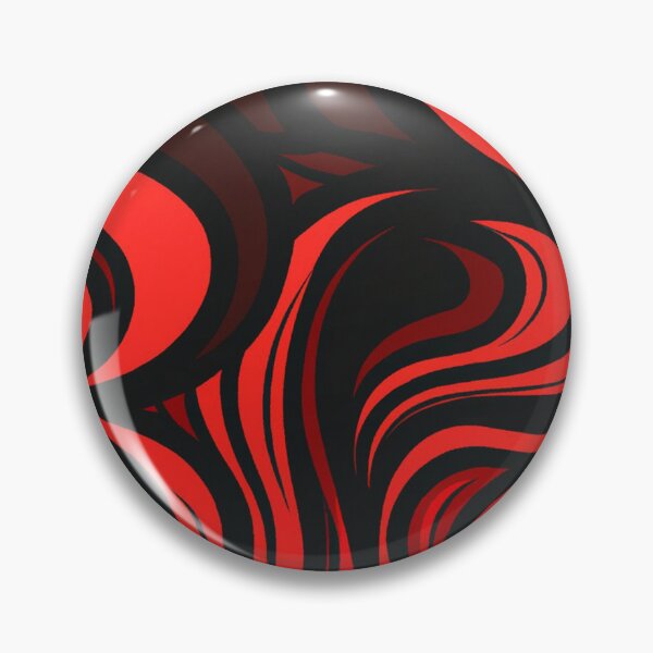 Item preview, Minimalist Red Lines and Waves on Black Background  designed and sold by Evolvity.