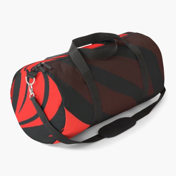 Item preview, Minimalist Red Lines and Waves on Black Background  designed and sold by Evolvity.