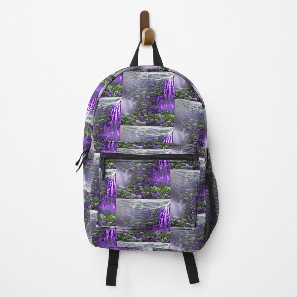 Item preview, Underwater Ecosystem with Waterfall and Rocks Purple designed and sold by deniselynnimage.