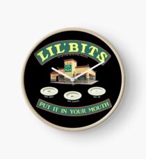 Lil Bits!!! - www.shirtdorks.com Clock
