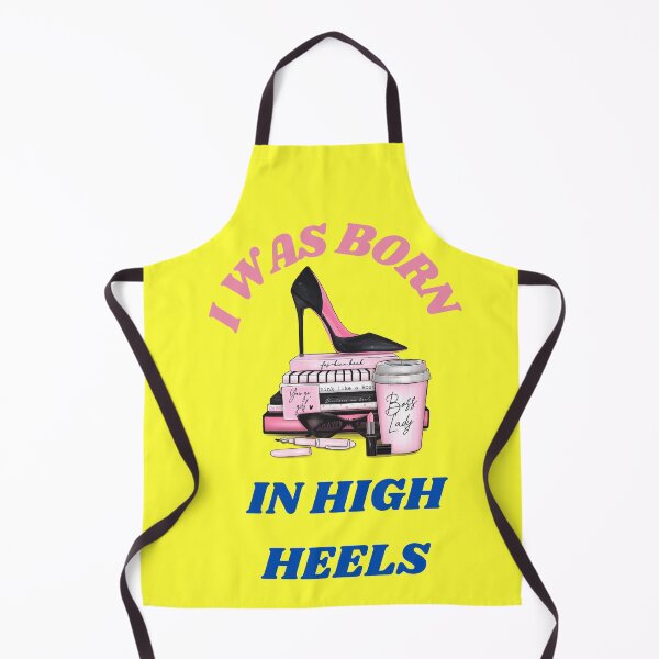 Item preview, I Was Born In High Heels Women Decoration designed and sold by netdota.