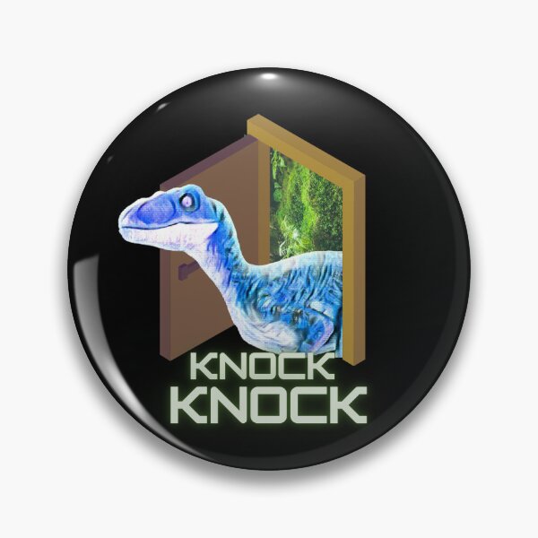 Item preview, Velociraptor Knock Knock designed and sold by Vast-Designs.