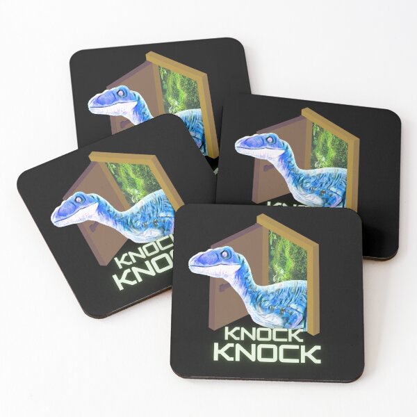 Item preview, Velociraptor Knock Knock designed and sold by Vast-Designs.