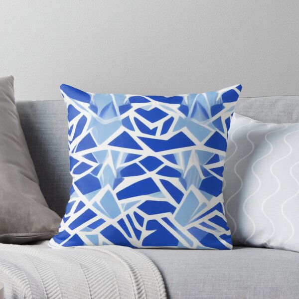 Item preview, Digital Abstract Pattern in Shades of Blue designed and sold by Evolvity.