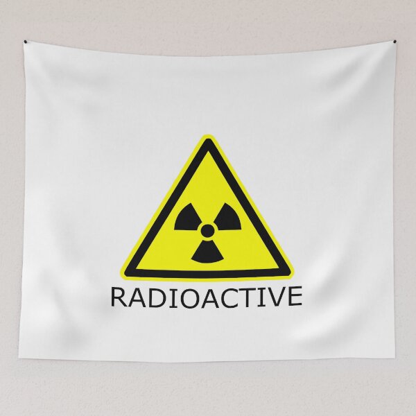Item preview, poison label radioactive sign designed and sold by MUSThaveprint.