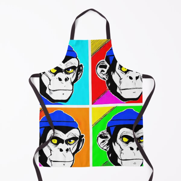 Item preview, Monkey man pop art designed and sold by Ludvig823.