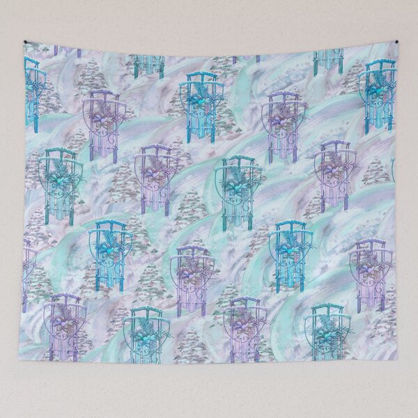 Item preview,  Shooting Star Flyer Sled With Christmas Trees Pattern designed and sold by sunnthreads.