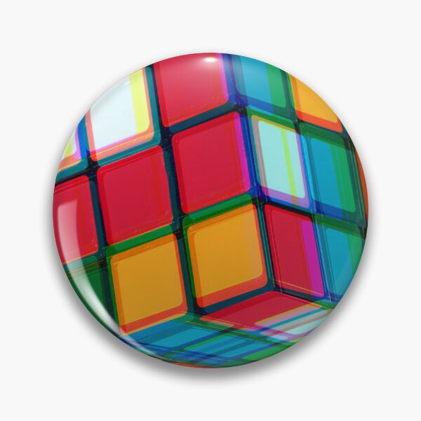 Item preview, Glitch Colourful Cube designed and sold by ea-photos.