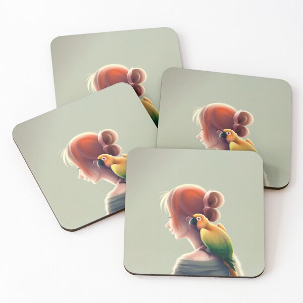Item preview, Mango Colored Pet Parrot designed and sold by Jasson.