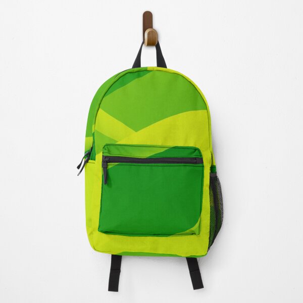 Item preview, Minimalist Green and Yellow Waves Background designed and sold by Evolvity.