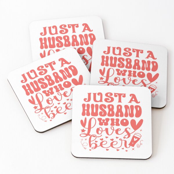 Item preview, Just A Husband Who Loves Beer designed and sold by define design.