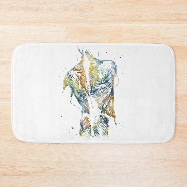 Item preview, Back Muscles Anatomy designed and sold by EvasDreams.