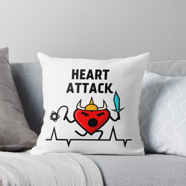 Item preview, Heart attack, viking barbarian heart, heart rate frequency designed and sold by EnzoVectorism.