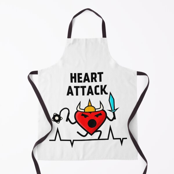 Item preview, Heart attack, viking barbarian heart, heart rate frequency designed and sold by EnzoVectorism.