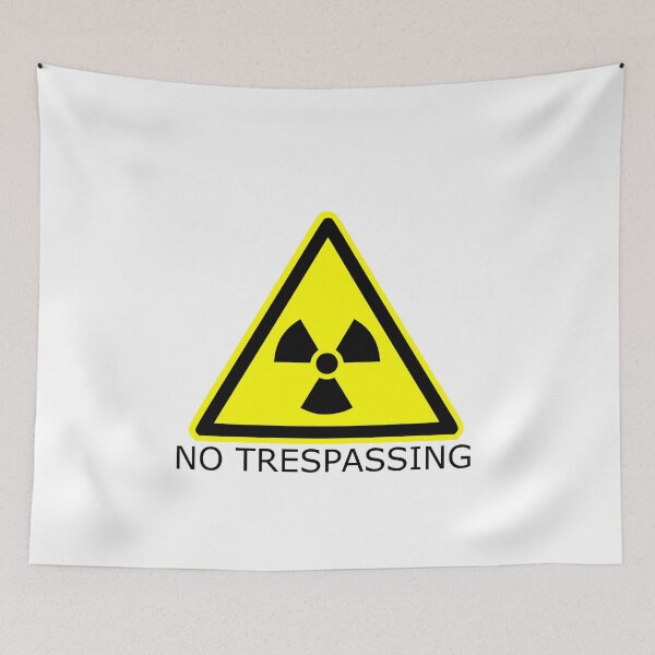 Item preview, poison label radioactive sign designed and sold by MUSThaveprint.