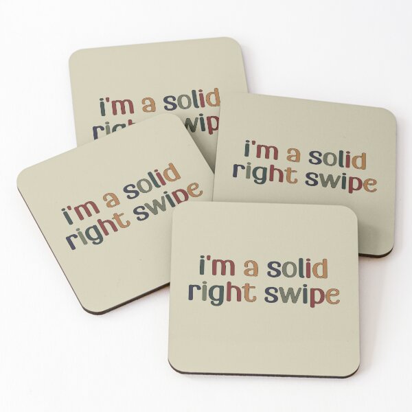 Item preview, i'm a solid right swipe designed and sold by retro10.
