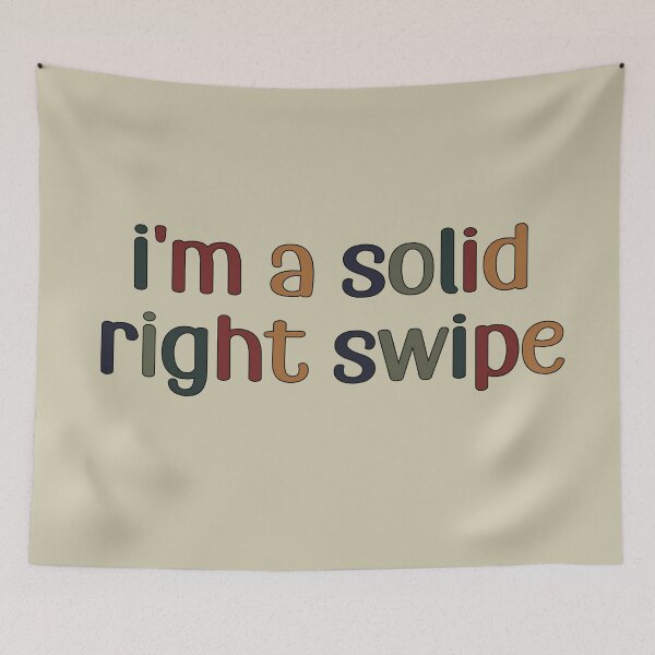 Item preview, i'm a solid right swipe designed and sold by retro10.