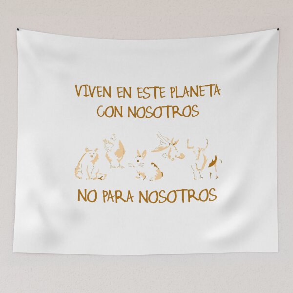 Item preview, They live with us, NOT for us designed and sold by BlueVegana.