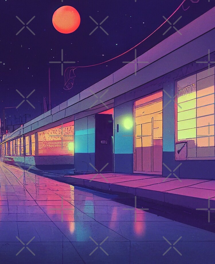 sunset building city anime vintage 90's #3 by bekreatifdesign on DeviantArt