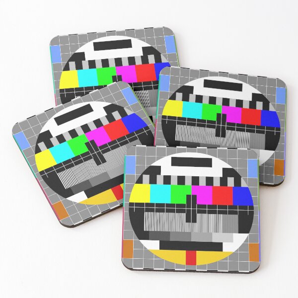 Item preview, Calibration Test Card, TV monitor film, video geek designed and sold by Glimmersmith.
