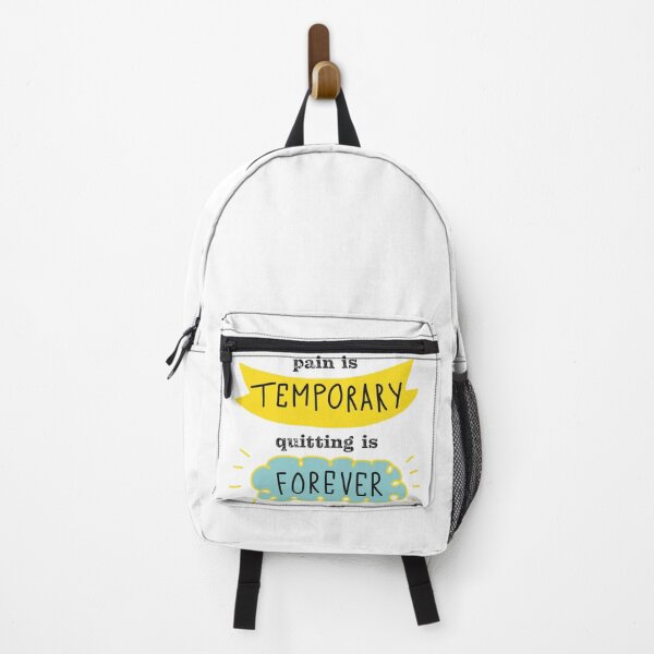 Item preview, pain is temporary...quitting is forever. designed and sold by How67.