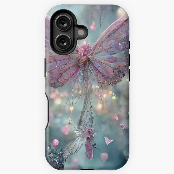 Artikel-Vorschau von Crystal Pink Butterfly Room Decor Rainbow Waterfall Abstract Art Print, designt und verkauft von PrincessArtwork.