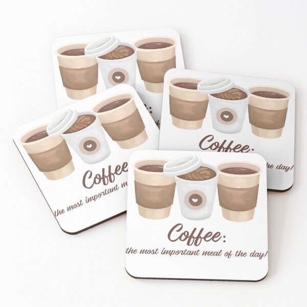 Item preview, Coffee: The Most Important Meal of the Day! Coffee Lover Gift designed and sold by SSustainable.
