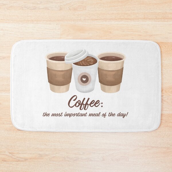 Item preview, Coffee: The Most Important Meal of the Day! Coffee Lover Gift designed and sold by SSustainable.