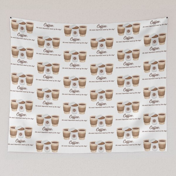 Item preview, Coffee: The Most Important Meal of the Day! Coffee Lover Gift designed and sold by SSustainable.