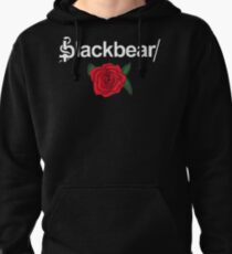 Blackbear Logo with Rose Pullover Hoodie