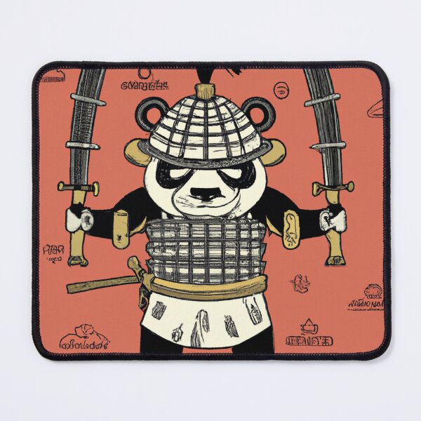 Item preview, Cute samurai panda designed and sold by Inalternativ.