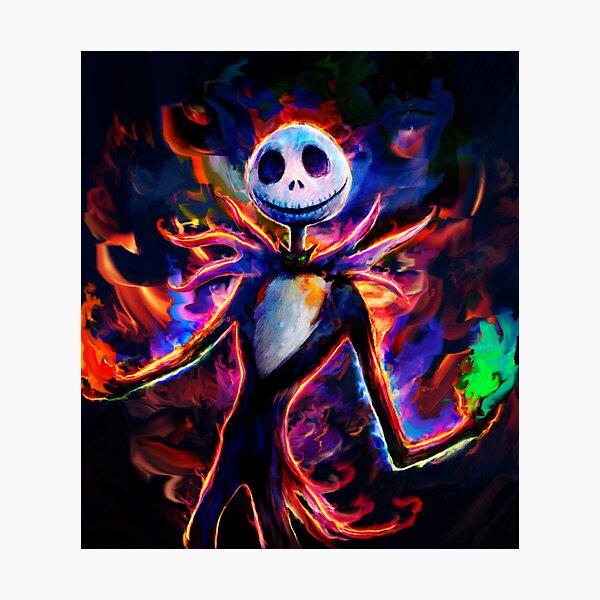 nightmare before christmas Photographic Print