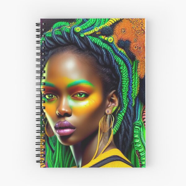 Item preview, Melanin Afro Queen - Green/Yellow designed and sold by Sweet-A-Dsignz.