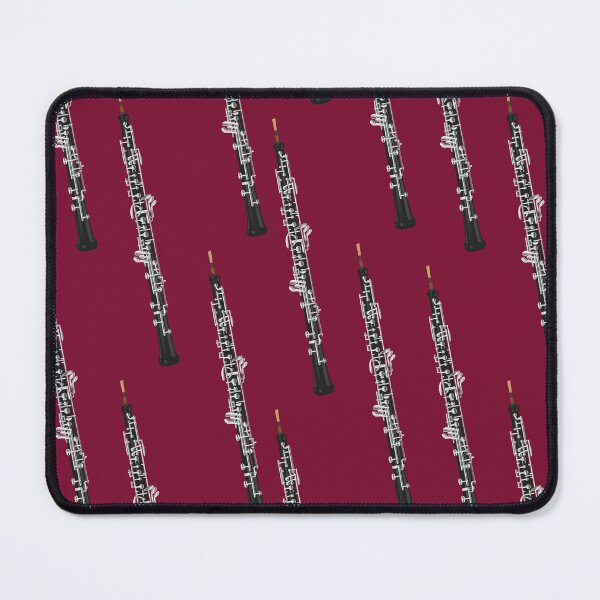 Item preview, Oboe on dark red designed and sold by kobyakov.