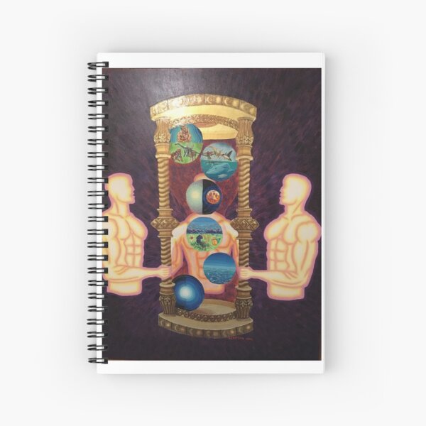 In The Beginning There Were Three Spiral Notebook