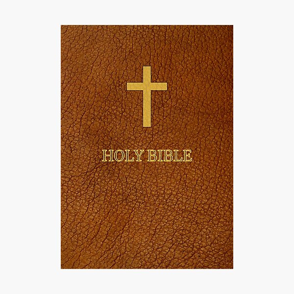 Item preview, Holy Bible Cover designed and sold by VerseforWear.