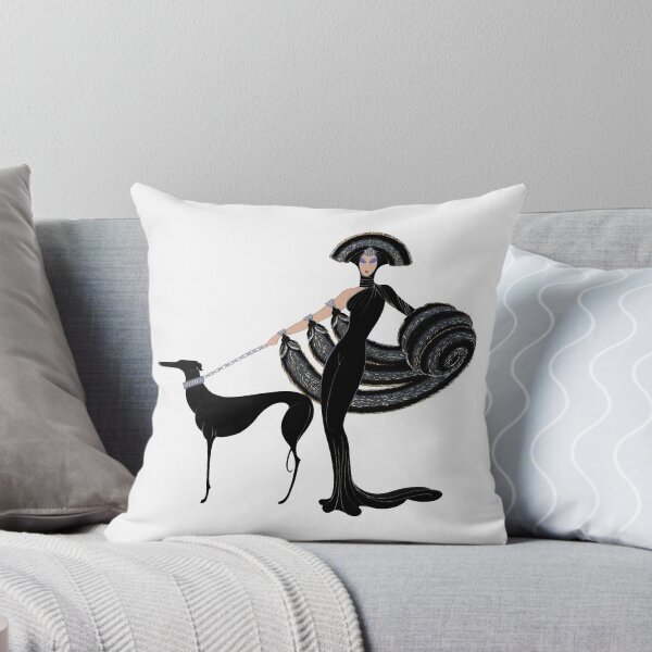 Item preview, Art Deco era Haute Couture Fashion illustration designed and sold by Glimmersmith.