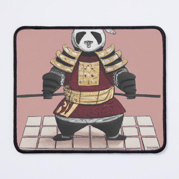 Item preview, Samurai panda practicing his kungfu designed and sold by Inalternativ.