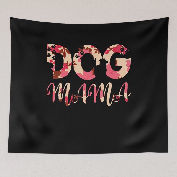 Item preview, Floral Dog Mama  designed and sold by PetSafari.